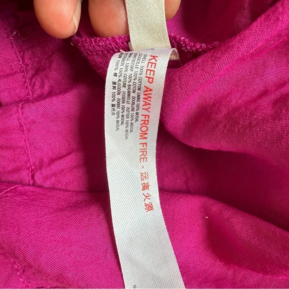 Free People Strapless Red and Pink Dress - Picture 6 of 6